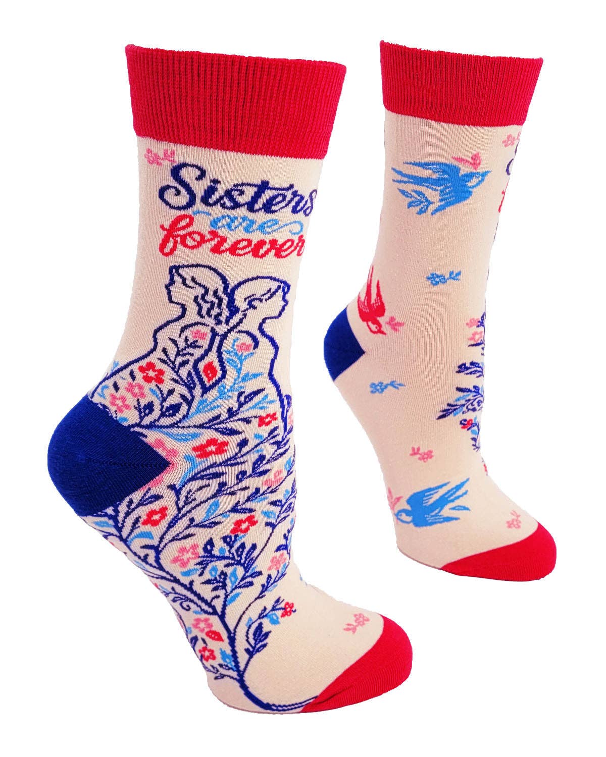 Fabdaz - Sisters Are Forever Women's Crew Socks
