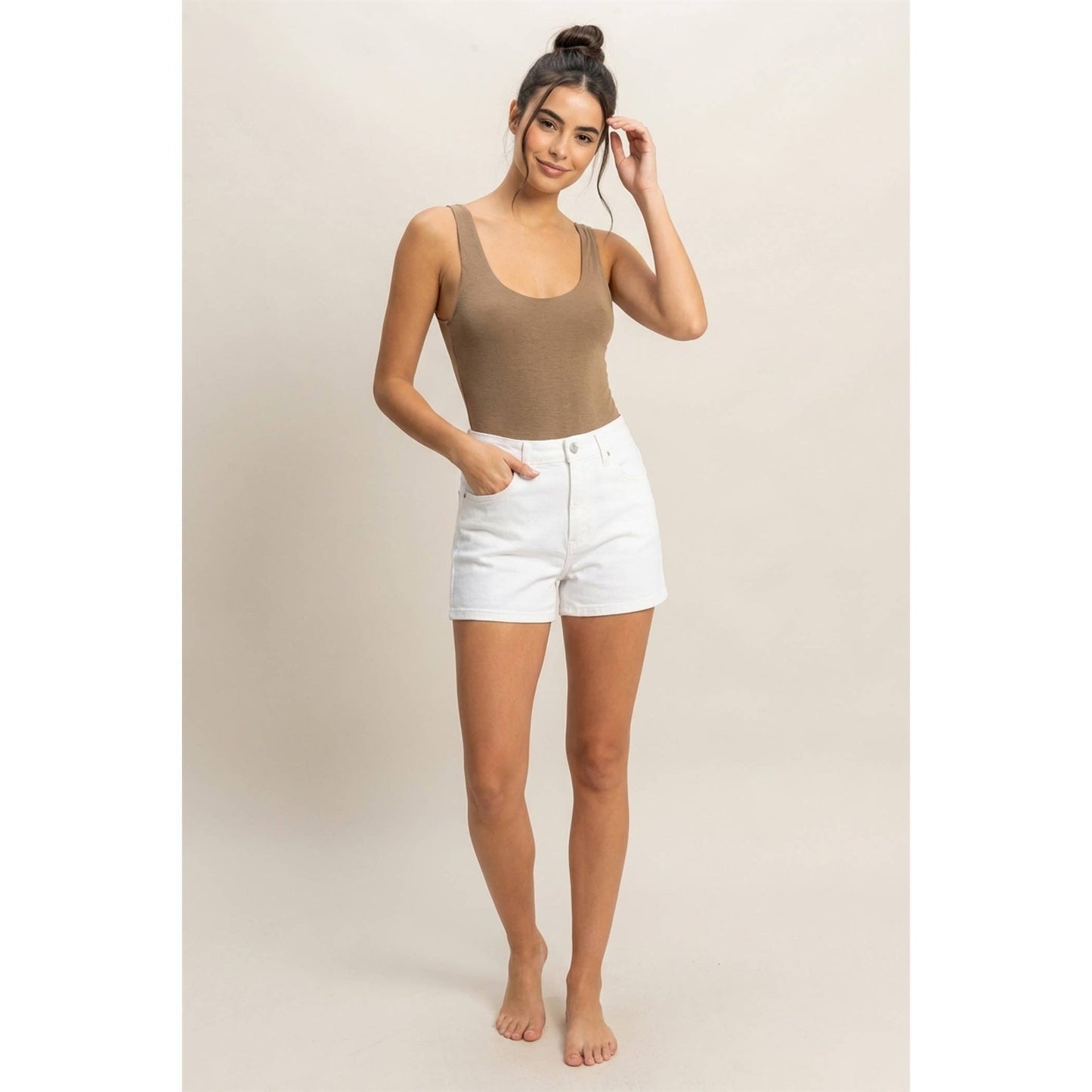 HYFVE - Scoop Neck Tank Bodysuit