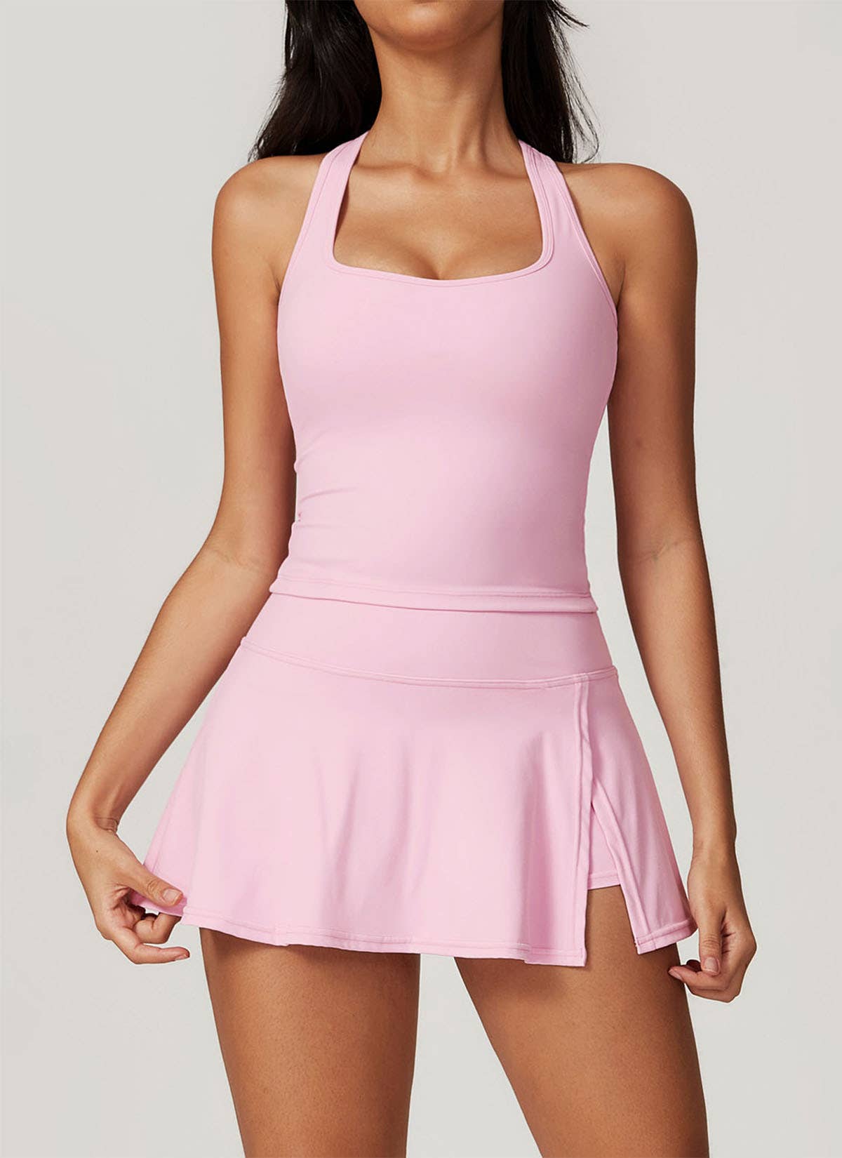 Crave by FW - Athletic Set with Racerback Vest and A-line Skirt