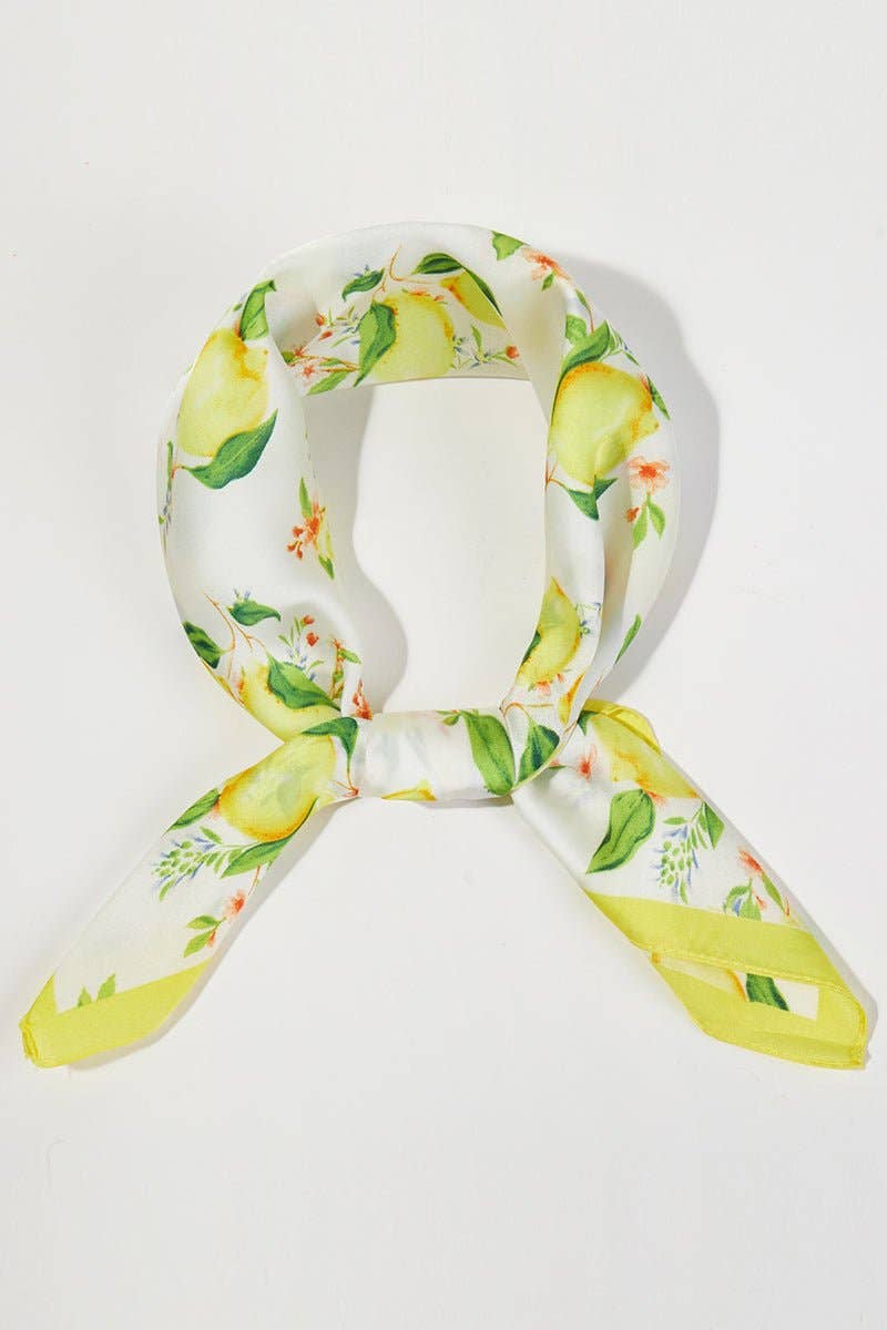 Zest Mode Square Satin Scarf