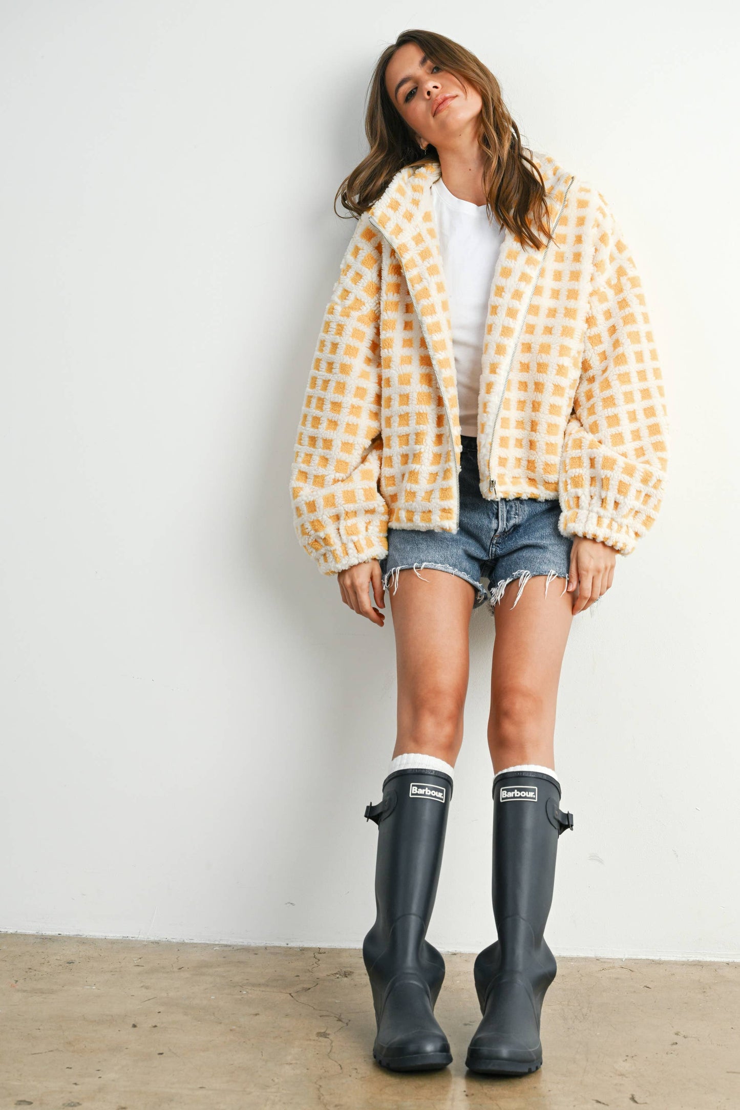 BUTTERMELON - Fuzzy Sherpa Jacket - BMJ7254