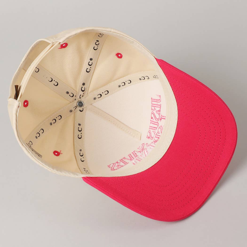 Fashion City - JESUS SAVES I SPEND Embroidery Trucker Hat