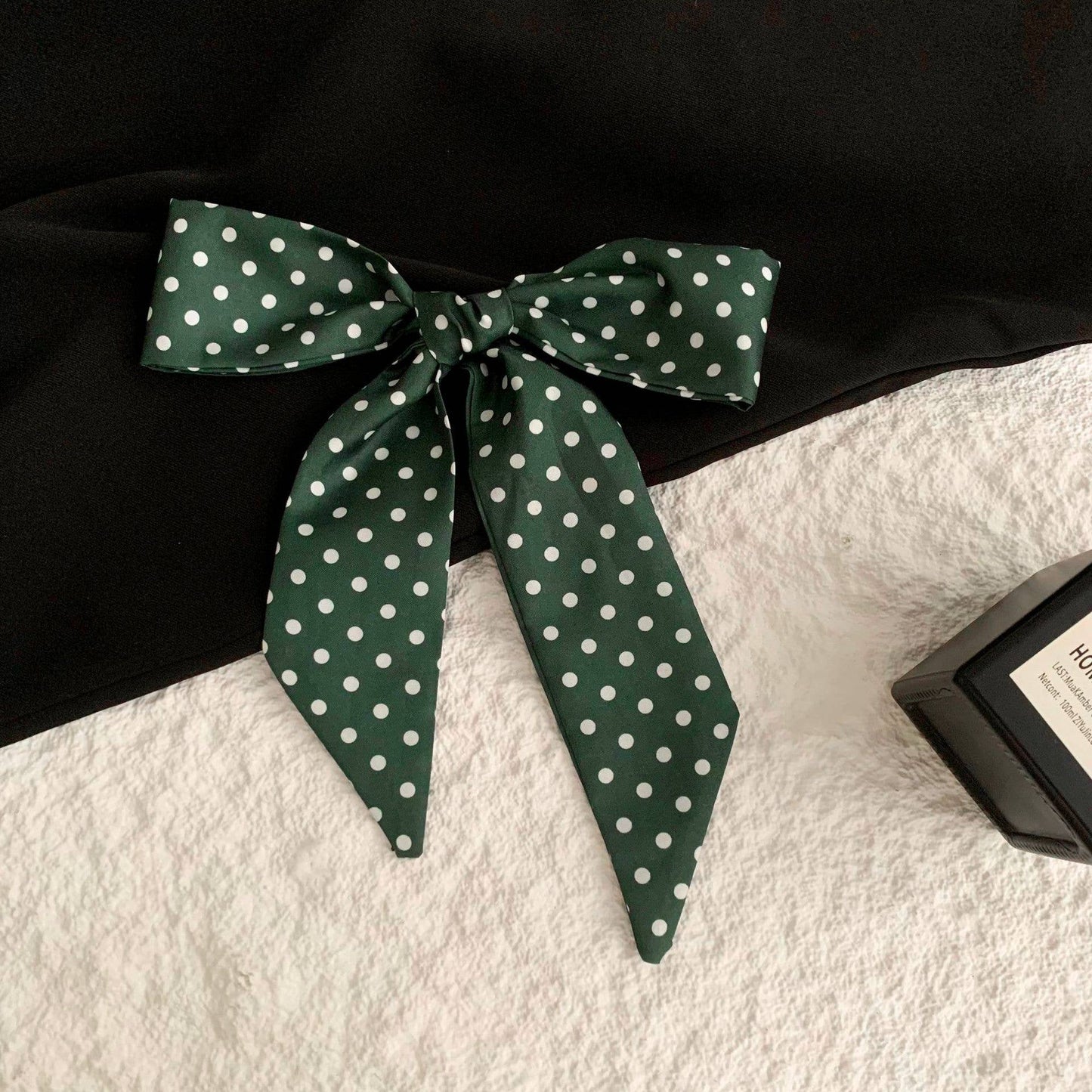 MKS America - Leopard Polka Dot Scarf – Vintage Tie, Women's Hair Tie
