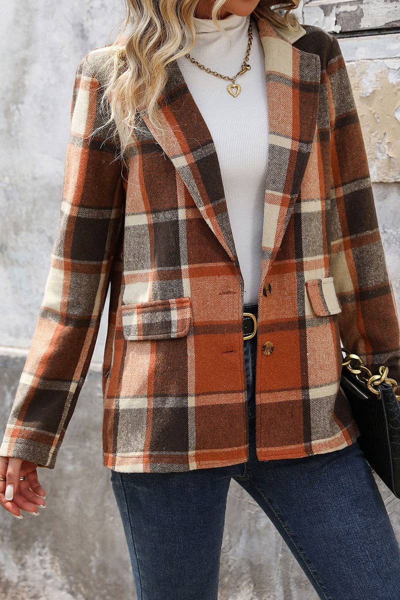 NINEX BUTTON LAPEL BLAZER