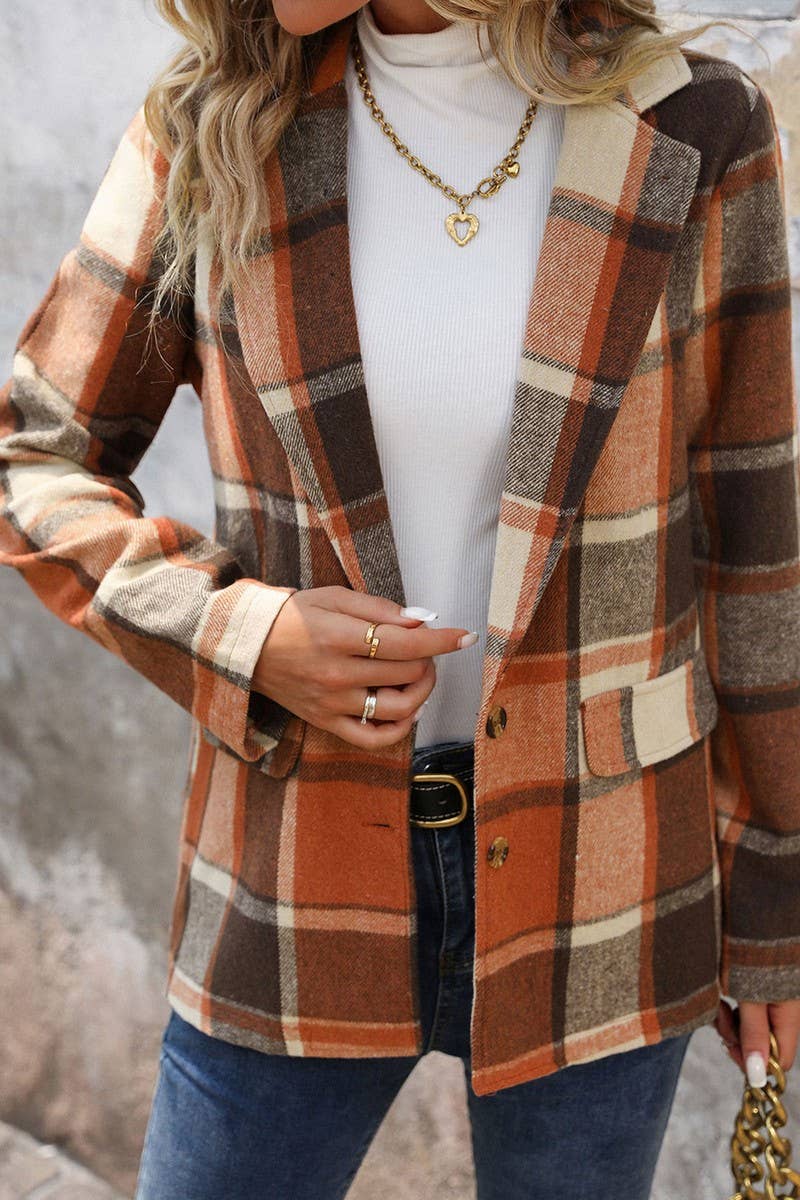 NINEX BUTTON LAPEL BLAZER