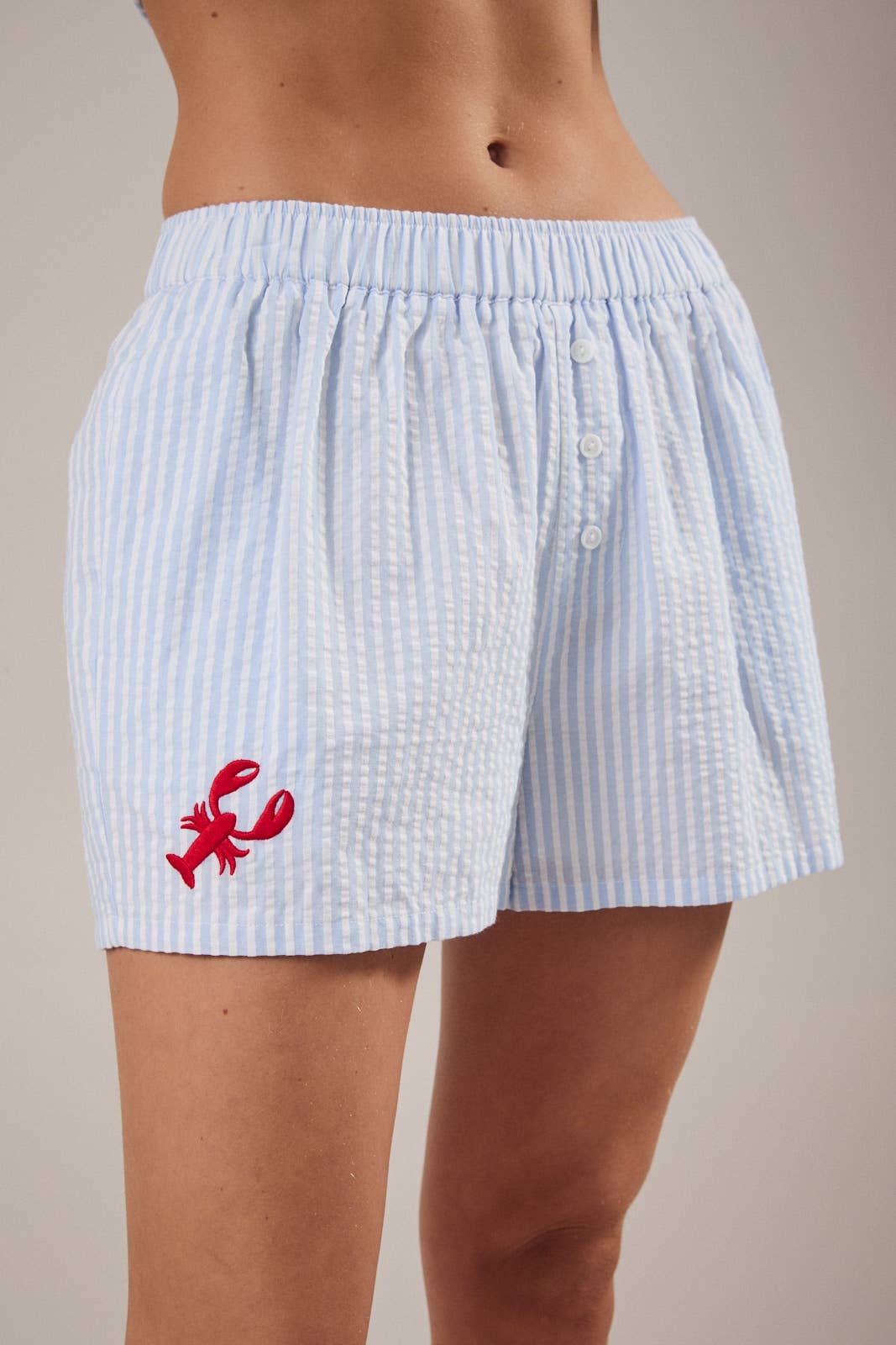 Sunday Edition - BOXER WITH LOBSTER EMBROIDERY