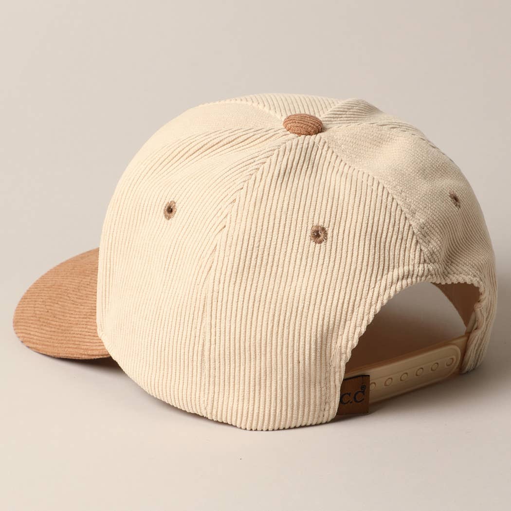 Fashion City - Sounds like Bullshit Corduroy Trucker Baseball Cap