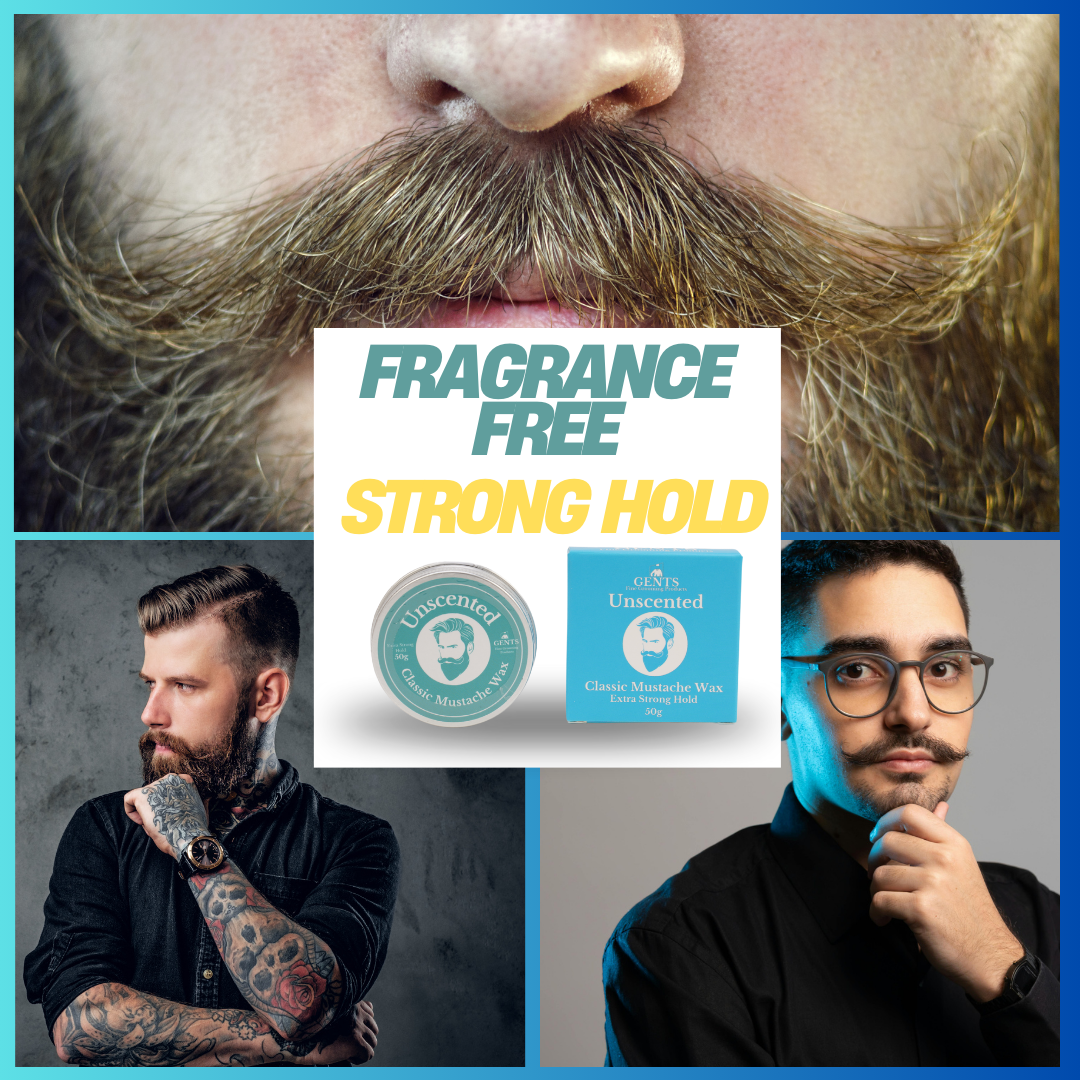 GENTS FINE GROOMING PRODUCTS - Gents Mustache Wax – Strong Hold