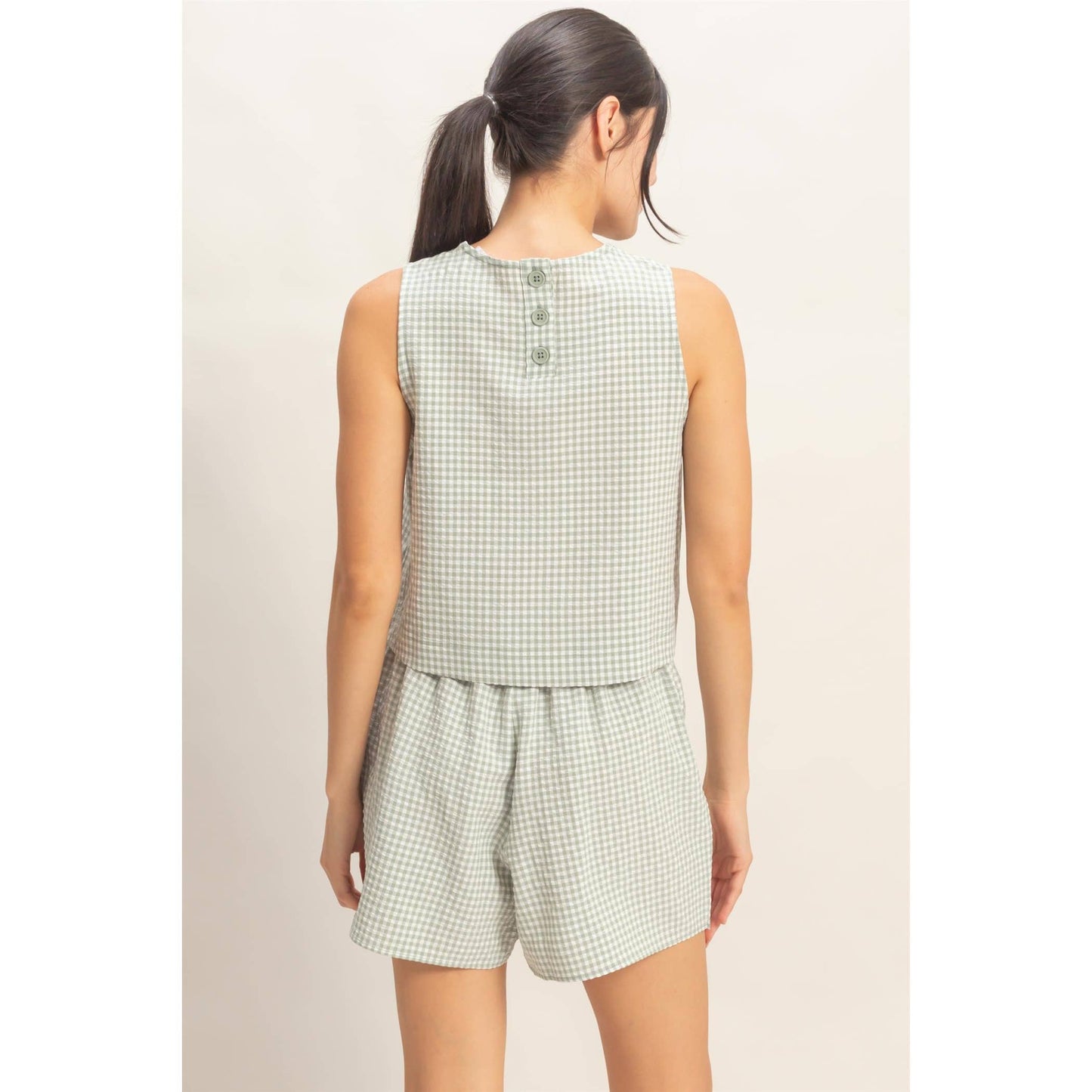 HYFVE - Gingham Skort Set