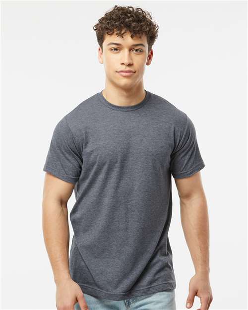 Total Apparel - Tultex Men's Poly-Rich Blank T-Shirt 65/35 Sublimation | 241