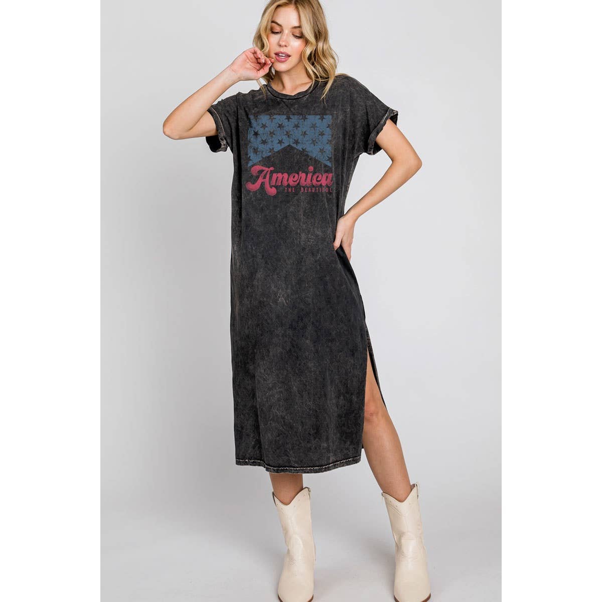 AMERICA T-DRESS