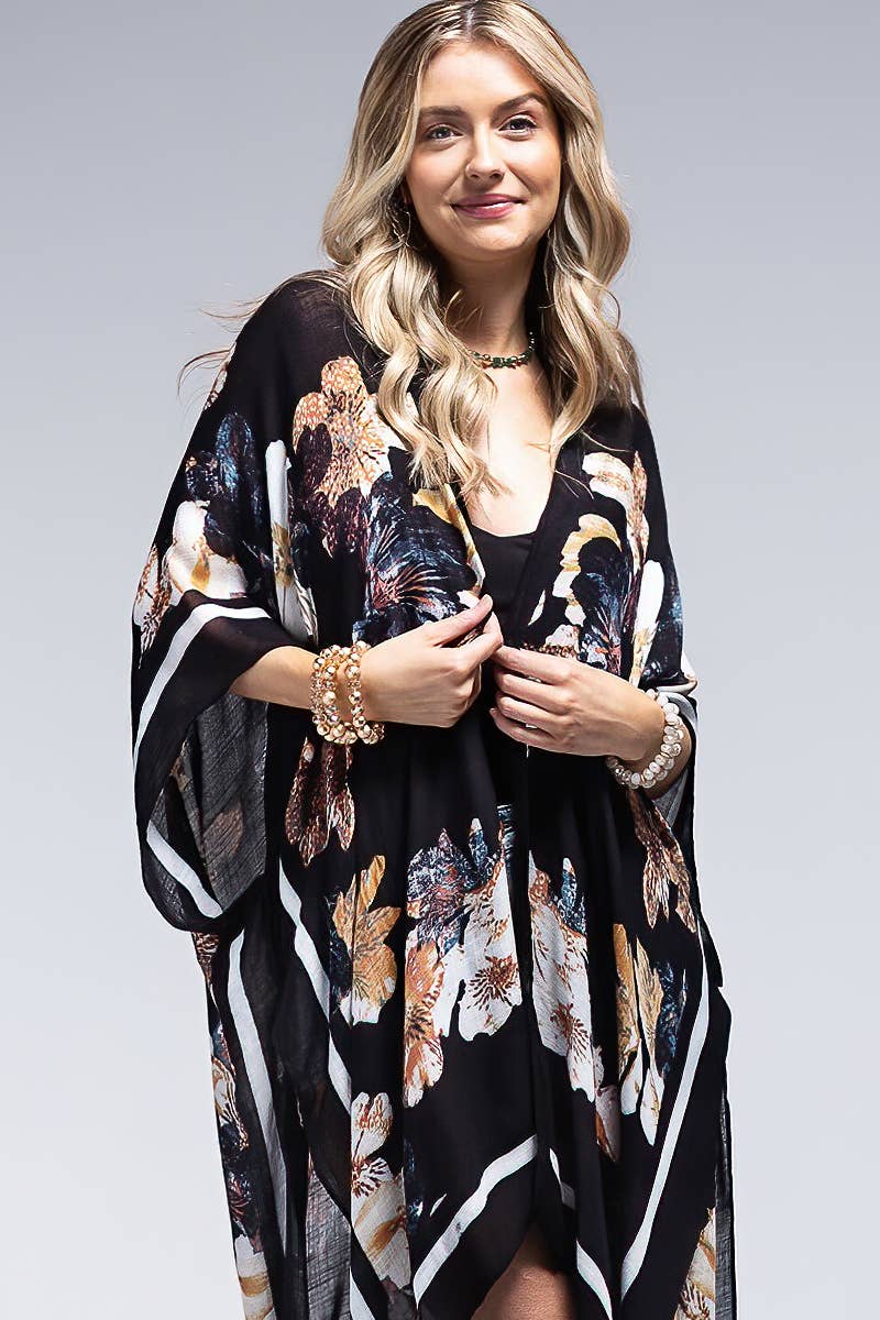 Urbanista - Flower Print Kimono