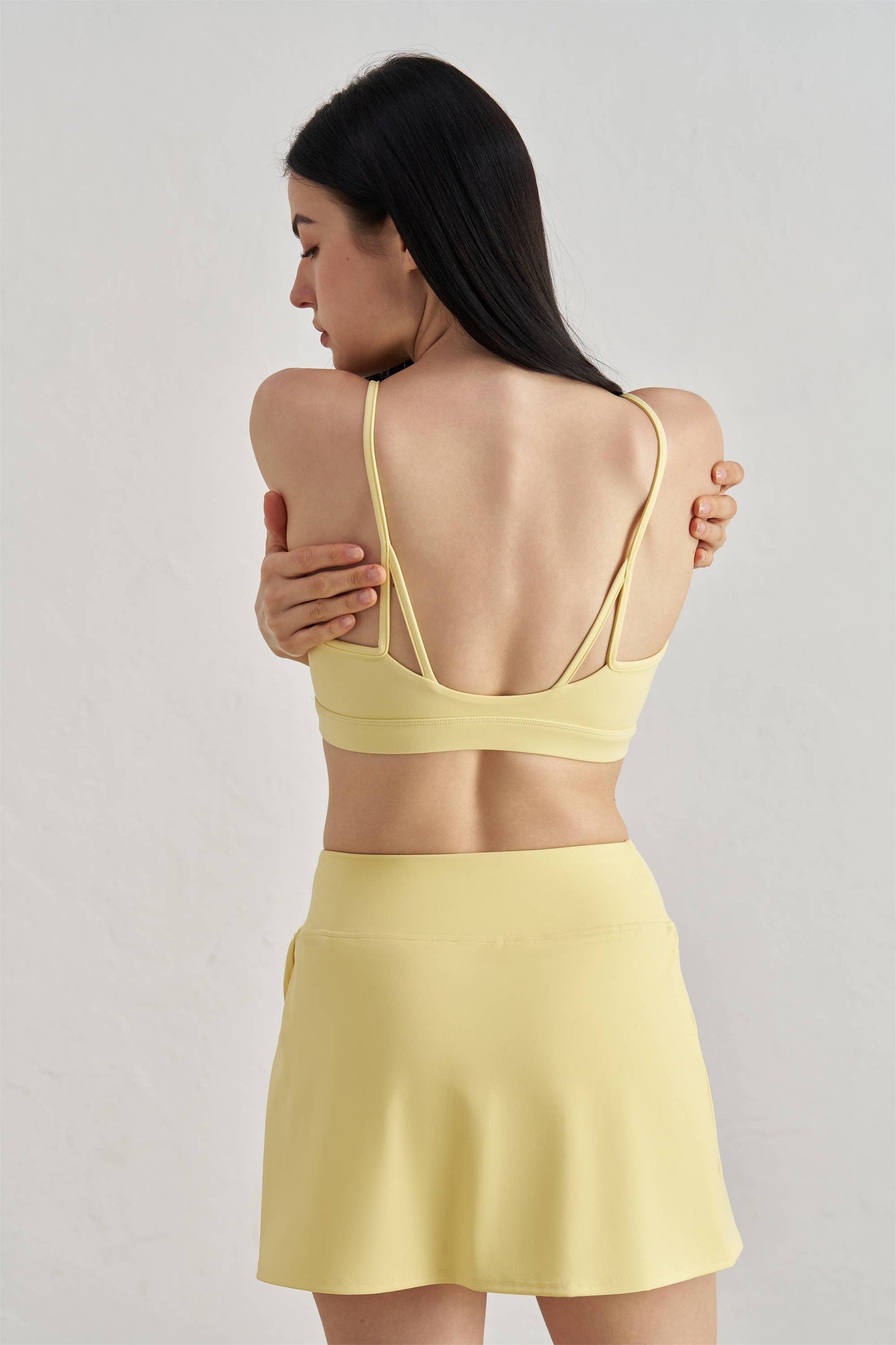 Vida Active Slit Mini Skirt: Barbie Pink / S