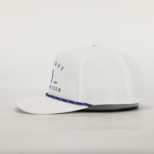 Cowboy Country Club - Golfer Roped Hat White