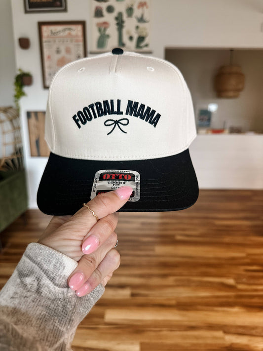DENVERCO. - Football Mama Bow Embroidered Baseball Cap