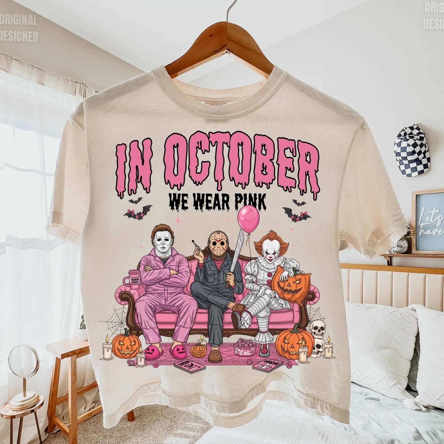 In October We Wear Pink Tee