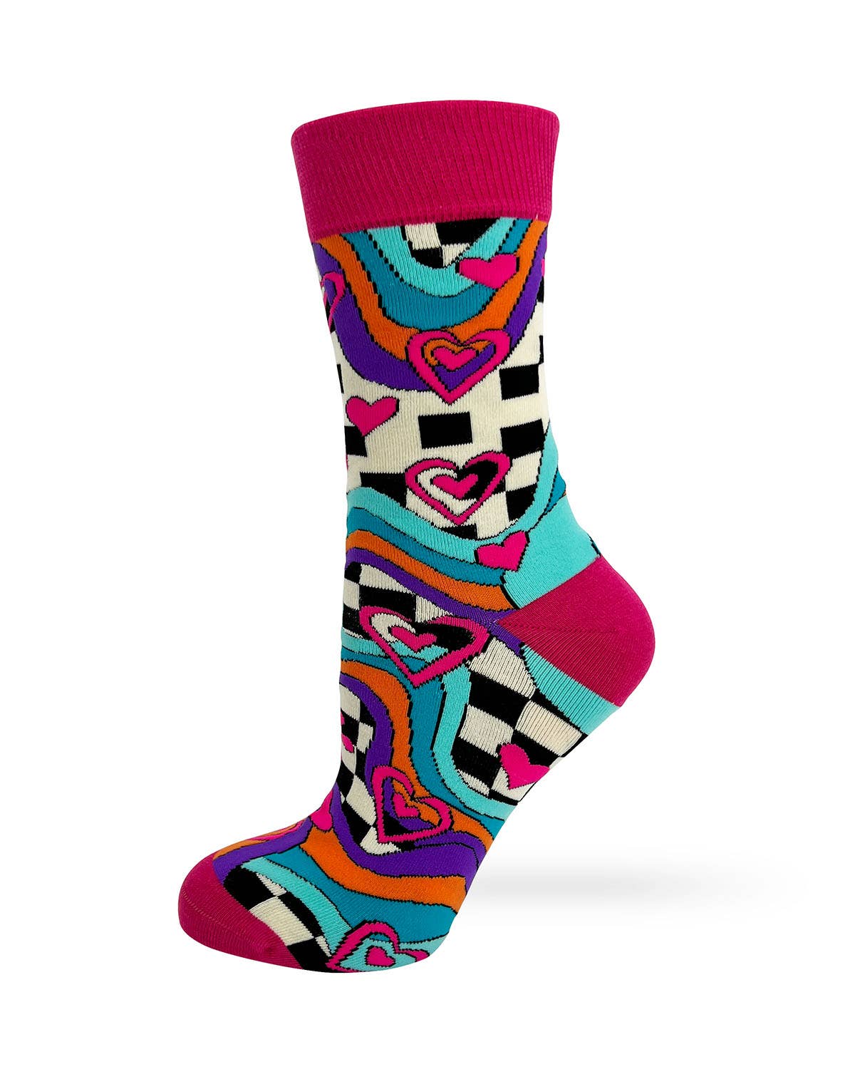 Fabdaz - All You Need Is Love Women's Novelty Crew Socks