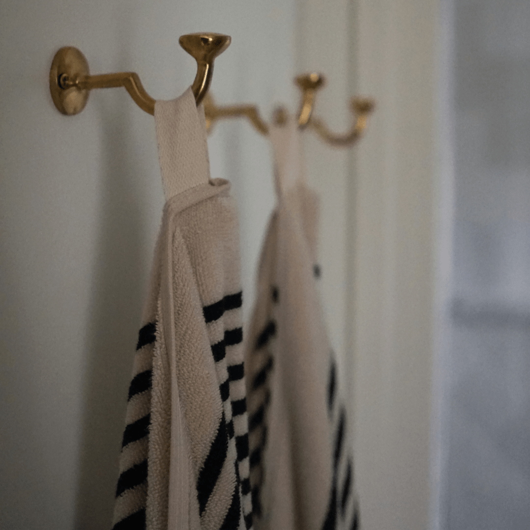 The Loomia - Melika Turkish Cotton Striped Terry Towel